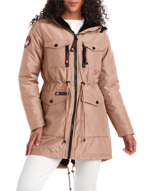 Womens Winter Coat ? Heavyweight Sherpa Lined Anorak Parka (S-XL)